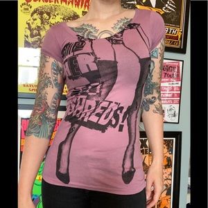 Lavender Blondie Graphic Tee